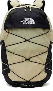 Бежевый рюкзак Borealis The North Face, Gravel/TNF black