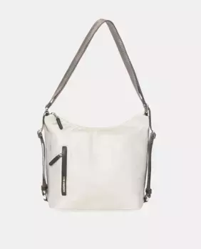 Бежевый рюкзак трансформируемая сумка через плечо Mandarina Duck