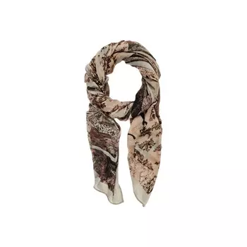 Бежевый шарф из полиэстера Desigual