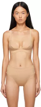 Бежевый скульптурный бюстгальтер ERES