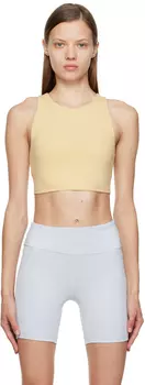 Бежевый спортивный бюстгальтер Zoom Outdoor Voices