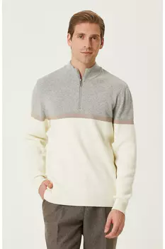 Бежевый свитер экрю Network, экрю