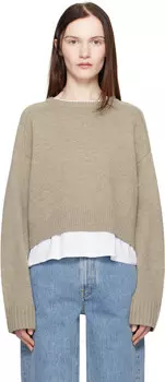 Бежевый свитер Bruzzi Loulou Studio