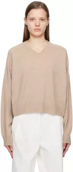 Бежевый свитер Emsalo Loulou Studio