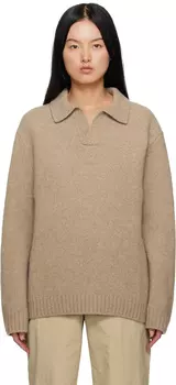 Бежевый свитер Jauro Nanushka