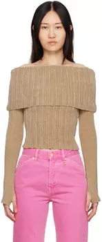 Бежевый свитер 'La Maille Duci' Jacquemus