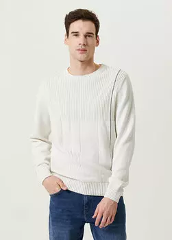 Бежевый свитер Network