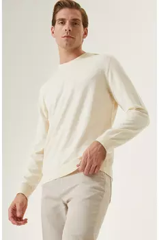 Бежевый свитер Network, экрю