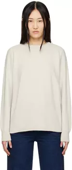 Бежевый свитер-основа Lauren Manoogian