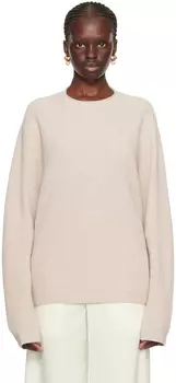 Бежевый свитер в рубчик Guest in Residence