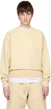 Бежевый свитшот Ami de Cur AMI Alexandre Mattiussi