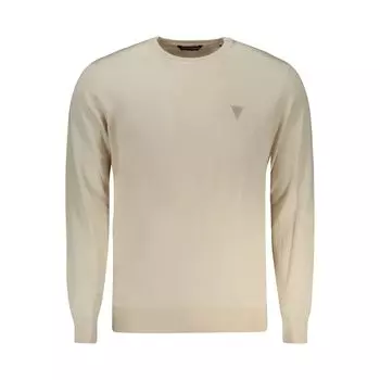 Бежевый вискозный свитер Guess Shoes