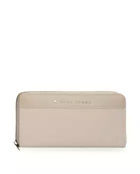 Бежевый женский кошелек на молнии Morgan Pepe Jeans, бежевый