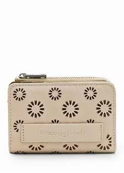 Бежевый женский кошелек размером 15х12х85 см 24SAYP041008 Desigual, бежевый
