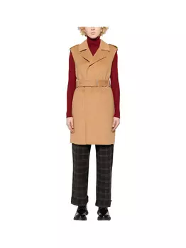 Бежевый женский жилет Liu Jo