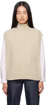 Бежевый жилет Cameron A.P.C.