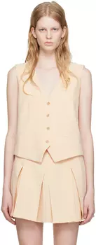 Бежевый жилет Duna Beaufille