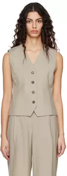 Бежевый жилет Millie Blossom