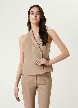 Бежевый жилет Network