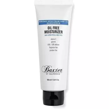 Безмасляный увлажняющий крем Baxter of California, легкий увлажняющий крем для лица, 120 мл, полный размер