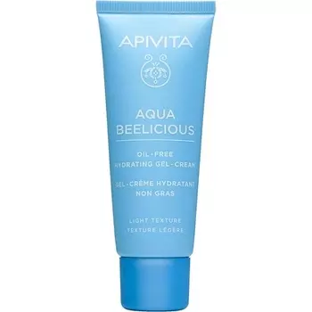 Безмасляный увлажняющий легкий гель-крем, Apivita