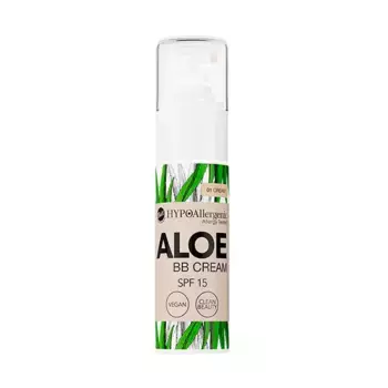 Безмасляный увлажняющий тонирующий крем Bb Cream Aloe Spf 15 Bell Hypoallergenic, цвет cream