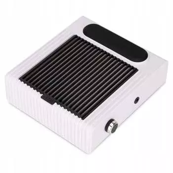 Безмешковый кассетный пылесборник для маникюра 80Вт 858-1 белый, AllePaznokcie