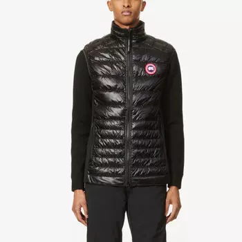 Безрукавка Hybridge Lite с воротником-воронкой Canada Goose, черный