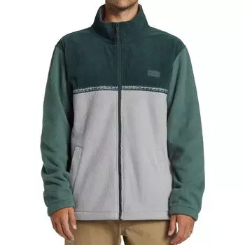 Безрукавка с полной застежкой-молнией Boundary trail Billabong, зеленый