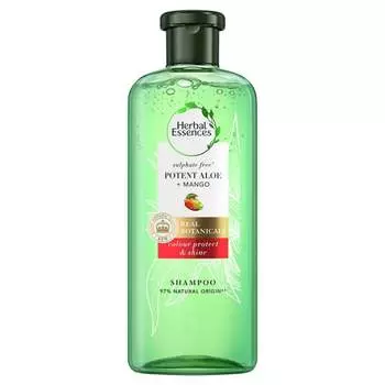 Безсульфатный шампунь с сильным алоэ + манго, 380 мл, 380 мл Herbal Essences, Bio:Renew