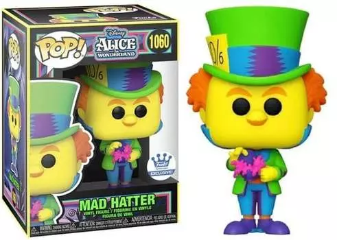Безумный Шляпник - Черный свет - Алиса в стране чудес - Funko POP