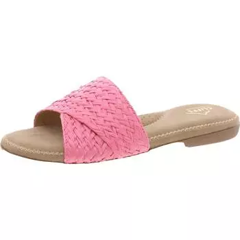 Безупречные женские плетеные сандалии на плоской подошве Cliffs by White Mountain, розовый