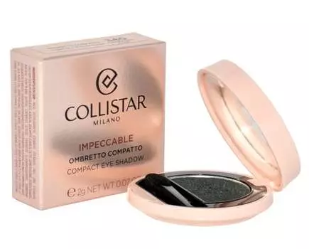 Безупречный, тени для век 340 Smeraldo Frost, 2 г Collistar, серый
