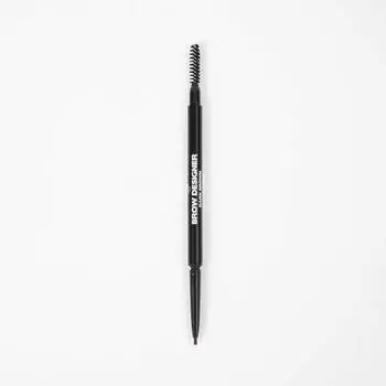BH Cosmetics Brow Designer - Точный двухсторонний карандаш, Dark Brown