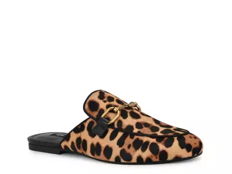 Bhalya Мюли Nine West, Dark Beige Leopard Print