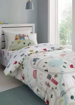 Bianca Fine Linens Комплект пододеяльников из хлопка Transport, белый
