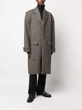 Bianca Saunders прямые брюки, черный