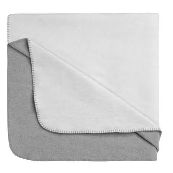 Biberna 0837475 меланжевое одеяло 1x 150x200 см UNI цвет: серый, размер: 1x 150x200 см