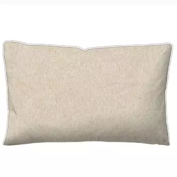 Biberna 0840500 меланжевая фланелевая наволочка UNI цвет: натуральный, размер: 1x 40x80 см