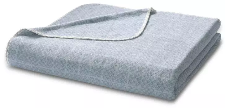 Biederlack Recover Jeans Плед в клетку, цвет, повторное использование, размер 140x200см