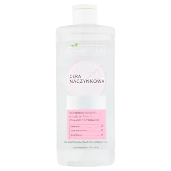 Bielenda Cera naczynkowa успокаивающая мицеллярная вода для лица, 500 мл