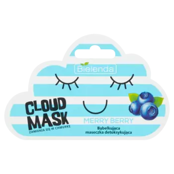 Bielenda Cloud Mask Merry Berry Маска для лица Bubble Detox, 6 г
