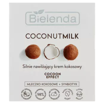 Bielenda Coconut Milk высокоувлажняющий крем для лица, 50 мл