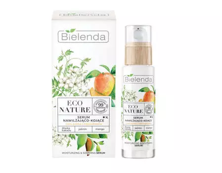 Bielenda Eco Nature увлажняющая и успокаивающая сыворотка Kakadu Plum &amp; Jasmine &amp; Mango 30мл