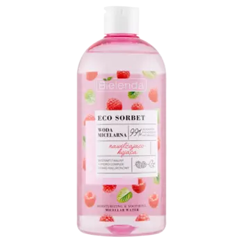 Bielenda Eco Sorbet мицеллярная вода для снятия макияжа с лица, 500 мл