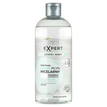 Bielenda Expert Czystej Skry детоксицирующая мицеллярная жидкость для снятия макияжа с лица, 400 мл
