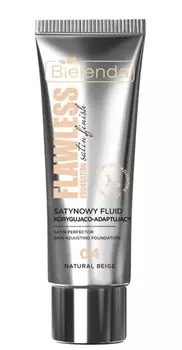 Bielenda Flawless, корректирующе-адаптирующий флюид Satin, 04 Натуральный бежевый, 30 г
