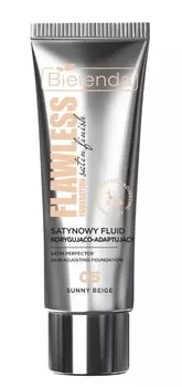 BIELENDA FLAWLESS SATIN FLUID КОРРЕКТИРУЮЩИЙ И АДАПТИВНЫЙ SUNNY BEIGE 05 30G