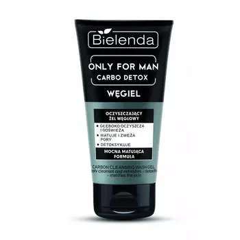 Bielenda Гель для умывания лица Only For Man Carbo Detox 150г