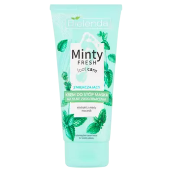 Bielenda Minty Fresh смягчающая крем-маска для ног, 100 мл